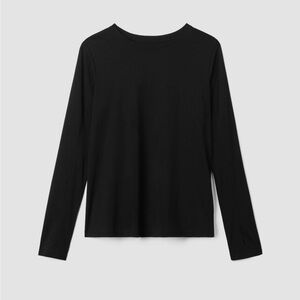 🌿 3X Organic Pima Cotton Jersey Long-Sleeve Tee